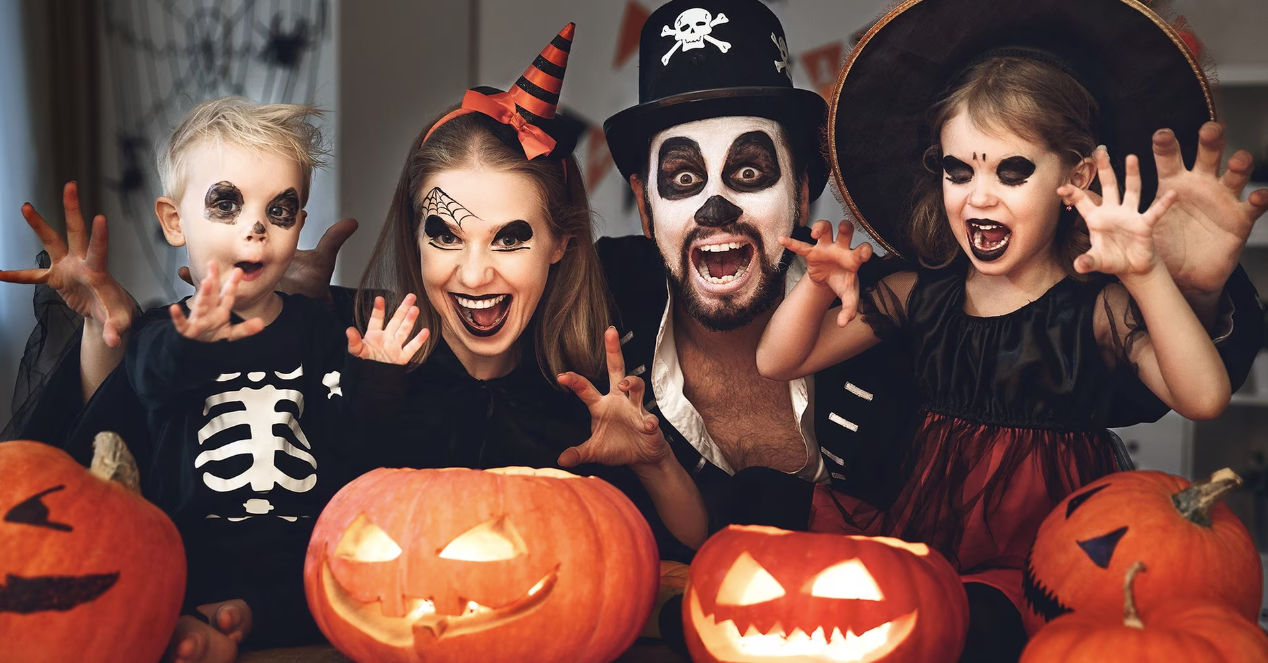 Is it acceptable to simply have a costume party with trick-or-treating on October 31?